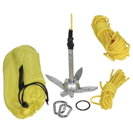 Seattle Sports Seattle Sports 148777 3.25 lbs Kayak Fishing Anchor Kit 148777